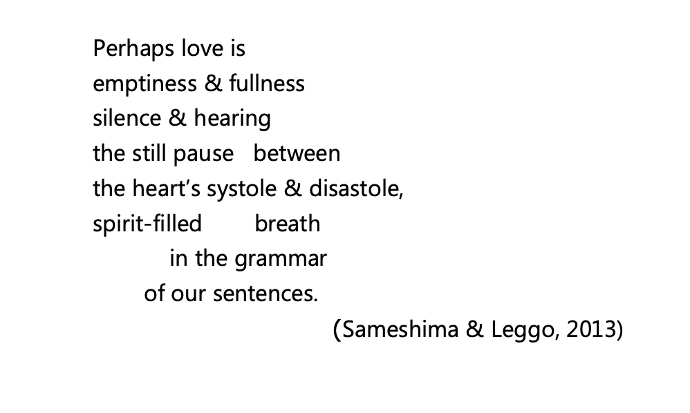 JCACSRACEC's tweet photo. This poem is found in Dr. @aparna_tarc's #JCACS article (2021) entitled: Coming up for Air: On Reading in a Global Pandemic. 

@cacs_acec @YorkUeducation @CSSESCEE https://t.co/94V5QLs2x0