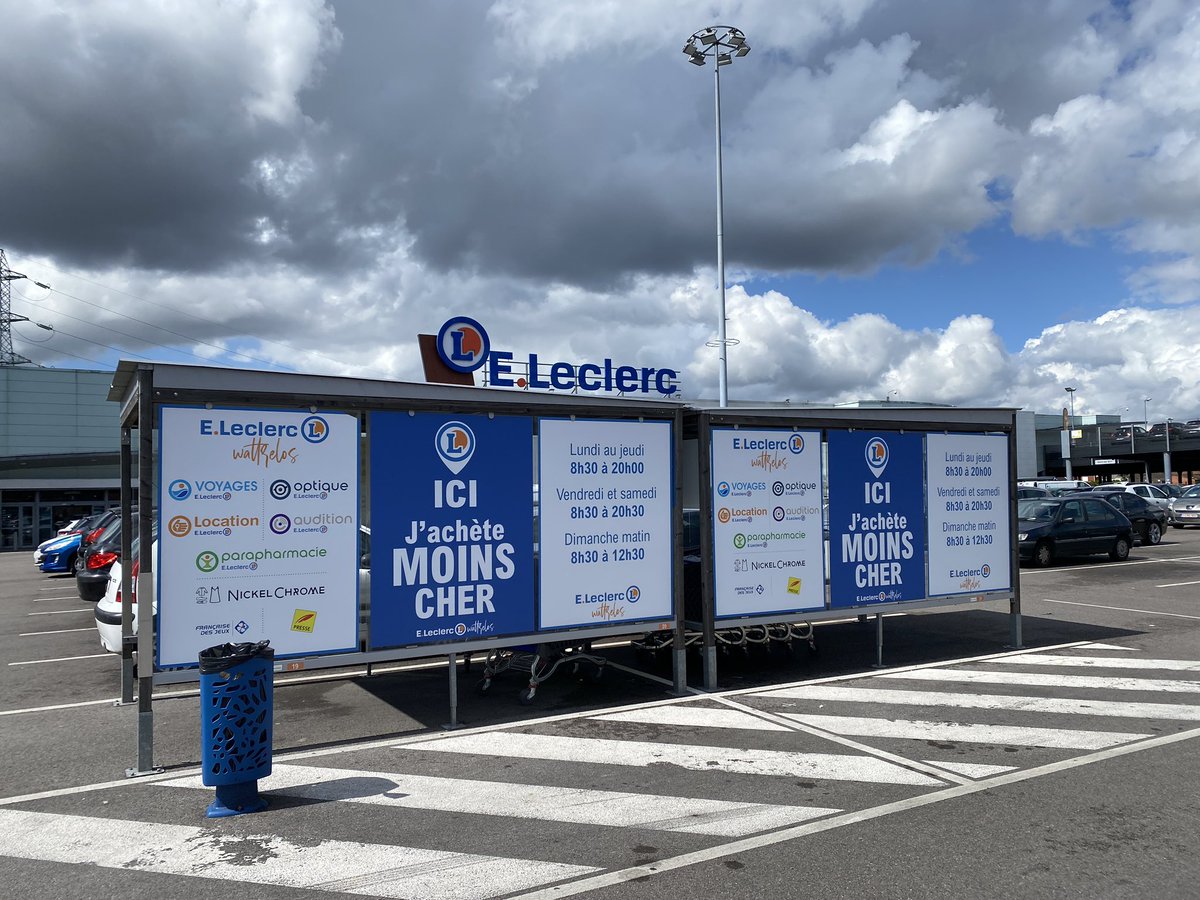 Ici, vous achetez moins cher ! #quiestlemoinscher <a href="/Leclerc_MEL/">Michel-Edouard Leclerc</a> <a href="/Leclerc/">E.Leclerc</a> <a href="/BlogGrandeDistr/">Je Bosse en Grande Distribution</a>
