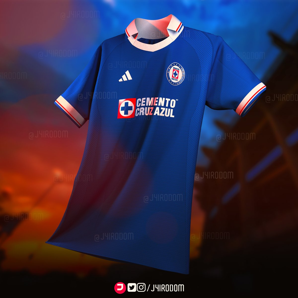 J4IRODOM's tweet image. 🔹🚂Cruz Azul X Adidas Concept ///