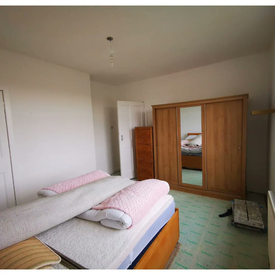 GeerafDecorator's tweet image. 🎨Another remake of whole property🎨

🖍️New fresh look with all walls, doors and windows repainted mainly in Brilliant White and Polished Pebble from @duluxuk 🖍️