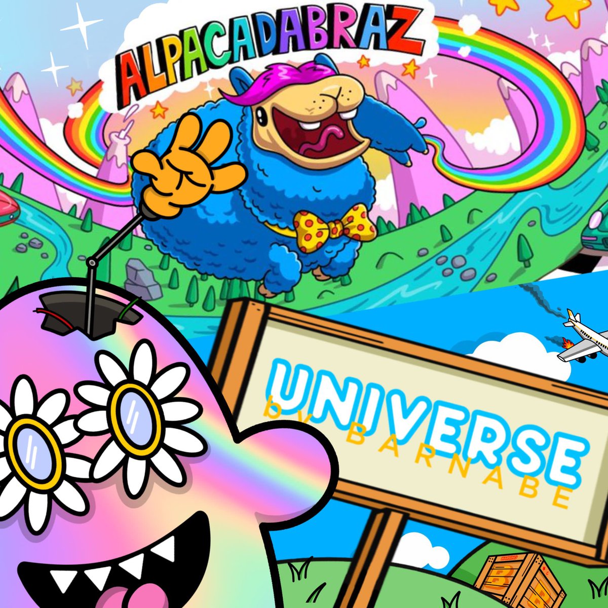 PacaGiveaway's tweet photo. 🦙 We are giving away 5x Whitelist Spots for our partnership @universe_BNB 👻

To enter: 

1. Follow @ALPACADABRAZ &amp; @Universe_BNB
2. Like &amp; Retweet
3. Tag 2 Friends and join server : https://t.co/zOO3nIYEZ0

Winners will be announced in 48 hours! ⏰ https://t.co/UUuQhPVNS6