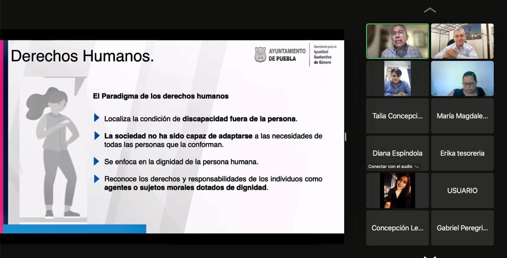 #ContigoYConRumbo
Capacitándonos para brindar una mejor atención en nuestra querida #PueblaCapital….
#discapacidad #DiscapacidadNoEsExclusión @DesaEcoPue