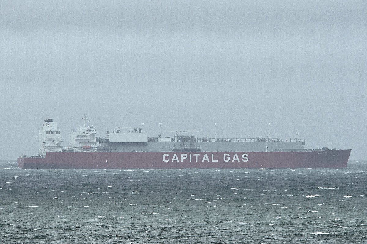 johnmorgan726's tweet photo. The ADAMASTOS, IMO:9879698 en route to the “Atlantic Ocean” flying the flag of Malta 🇲🇹. #CapitalGas #LNGTanker #Adamastos #ShipsInPics https://t.co/OpaCjeA4Cz