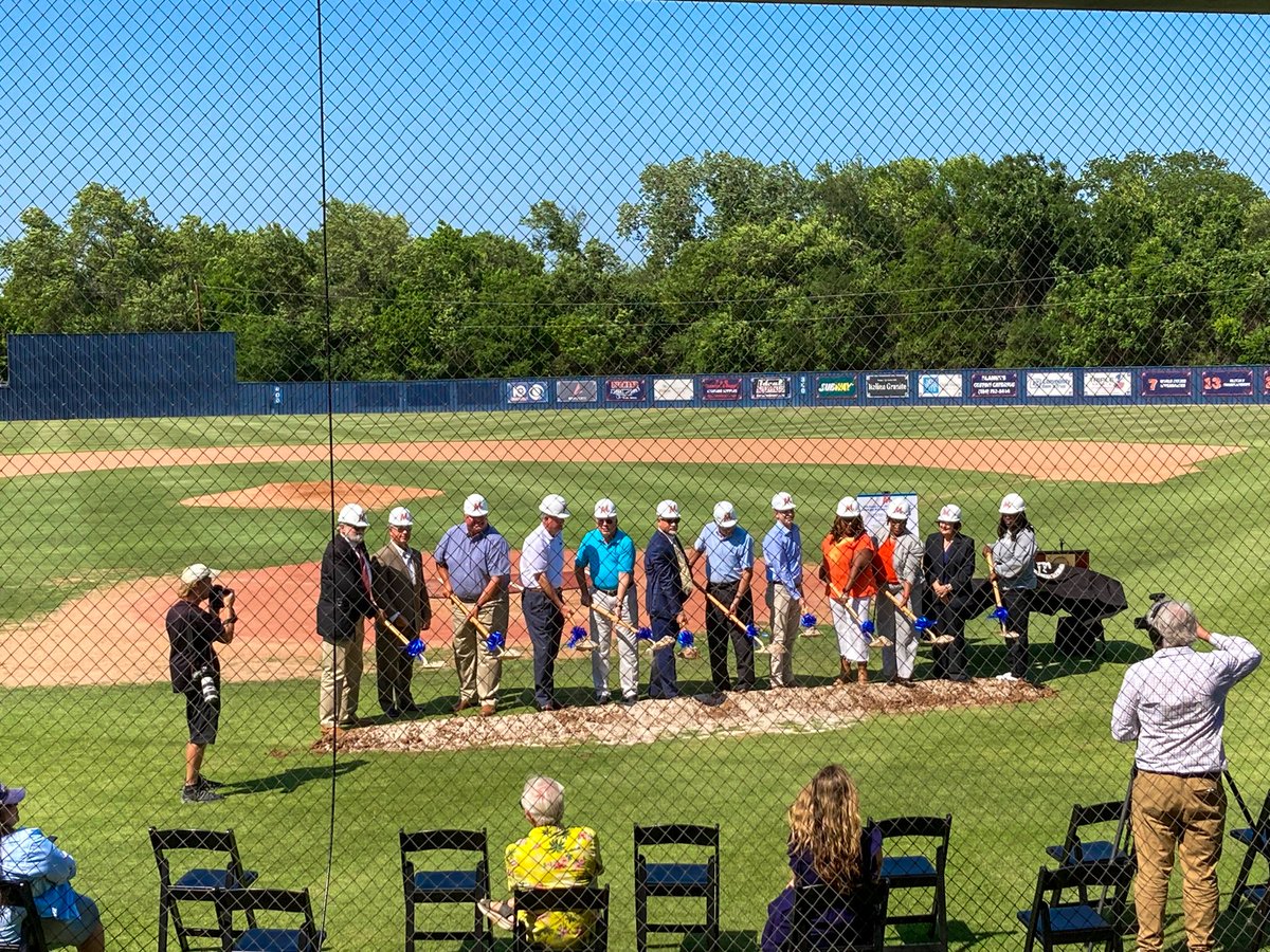 WalkerPartners's tweet photo. Congratulations to MCC Baseball and Softball for BOTH teams advancing to their respective JUCO World Series! It was a fun day to be out on the field celebrating their hard work and the upcoming field renovations! Good luck Highlanders! https://t.co/Hma1bMxL1O