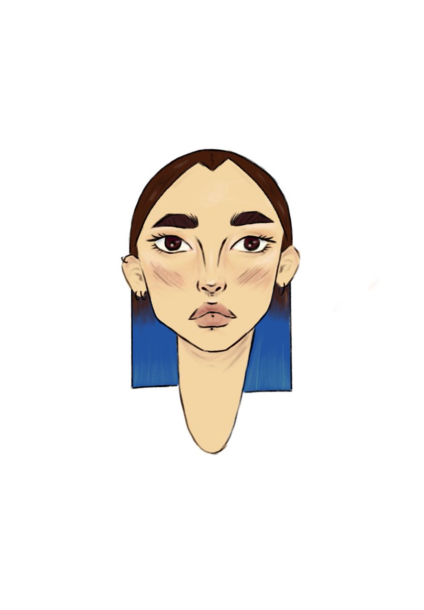 Retratillo de antes de la venada del flequillo 😌