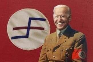 LazyRetiredGuy's tweet photo. @SentersCeleste Seig Heil to Furher Biden https://t.co/N8g86ihxiL
