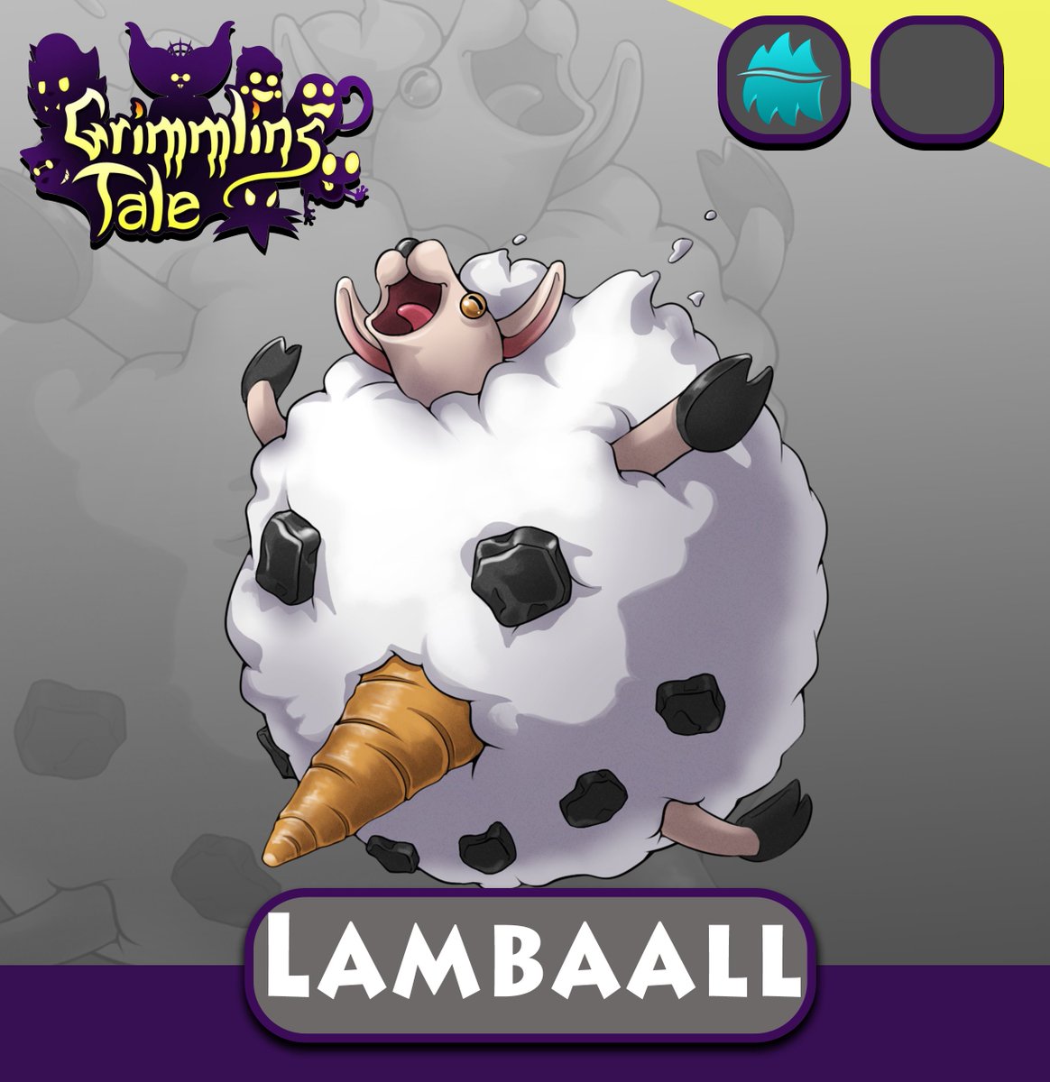 GrimmlinsGame's tweet photo. It's Lambrrr!

Based off of Mary Had a Little Lamb since its fleece was white as snow! It's the pre evolution to our beloved Lambaall!

Who's that grimmlin? What fairy tale could they be from?

Support us on Kickstarter below!👇
#3D #indiegame inspired by #pokemon and #fairytales https://t.co/ZdFEbhD0ih