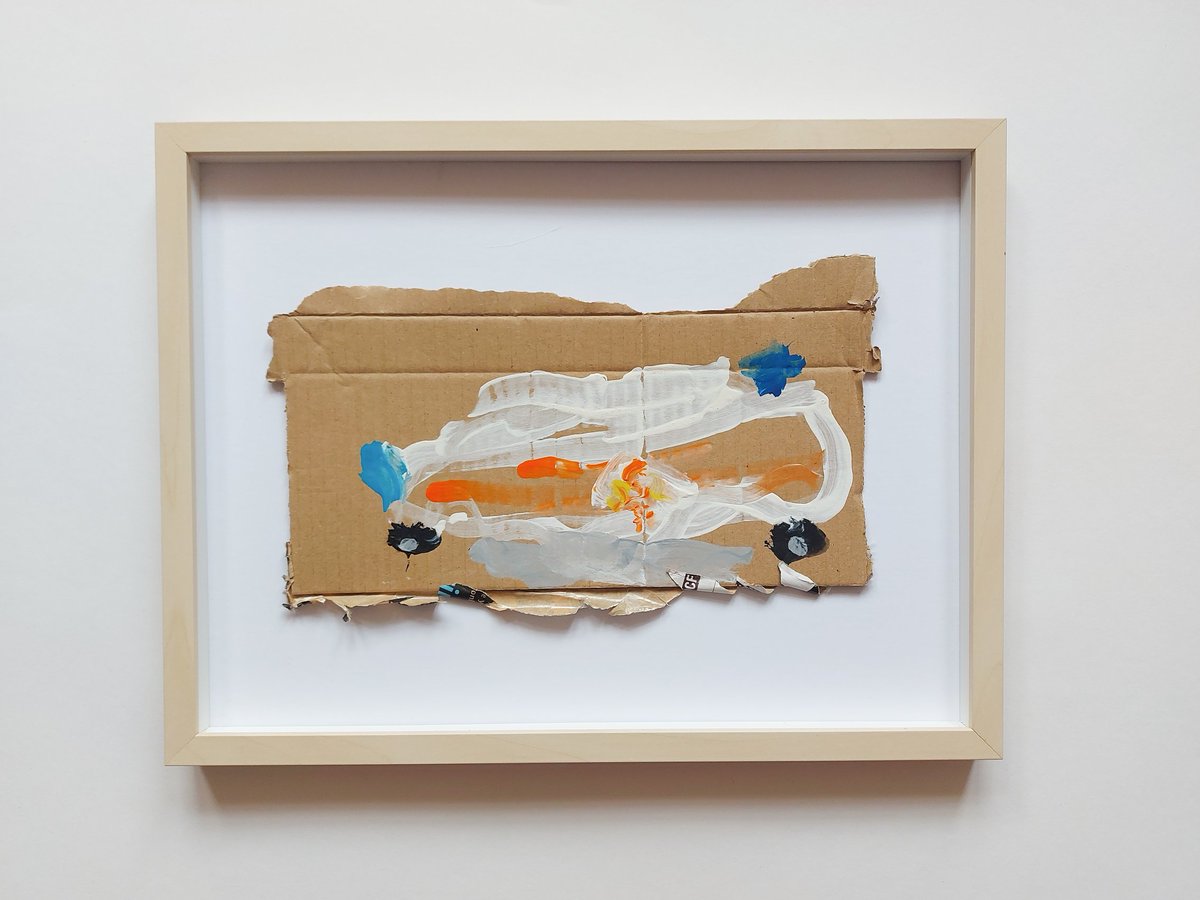 Very proud that my almost-5 year old has not only had his work selected for the <a href="/royalacademy/">Royal Academy</a> Young Artists' exhibition but he's also been awarded one of the prizes for his keystage too! His painting Nee-Naw-Nee-Naw will be on show July-Aug 👏🏻 #RAYoungArtists