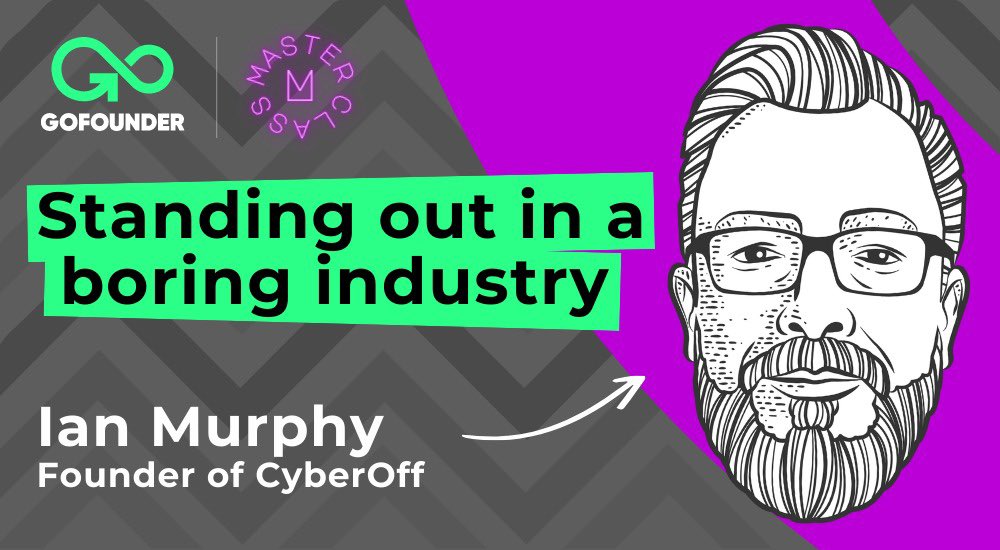 Do you deem your startup industry as ‘boring’? 🤔

This Friday, we’re joined by Ian Murphy, Founder of @CyberOffUK . We sit down to provide insights on how to establish a unique brand identity.

Sign up here 👉 linkedin.com/video/event/ur…

#startup #cybersecurity #brandidentity