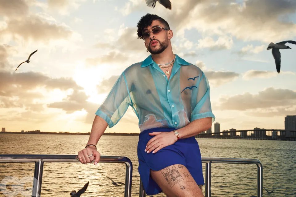 PopBase's tweet photo. “I really can’t give clothes gender. To me, a dress is a dress. If I wear a dress, would it stop being a woman’s dress? Or vice versa? Like, no. It’s a dress, and that’s it. It’s not a man’s, it’s not a woman’s. It’s a dress.” — Bad Bunny https://t.co/mC0ZsBScoJ