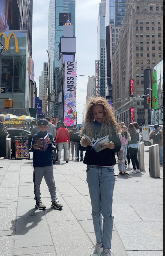 BISRDQPrimary's tweet photo. Traveling? Waiting? Going somewhere? Get reading like our #RoamingReaders did! @bisriyadh #BISRDQ @bisrlibrary https://t.co/1Zp5yfF7d3