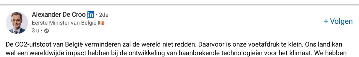 ManuelSintubin's tweet photo. OMG ... heeft Belgiรซ een 'zachte' #klimaatontkenner als premier ... ๐ #softdenial #pixelargument https://t.co/0DWkREAlwQ