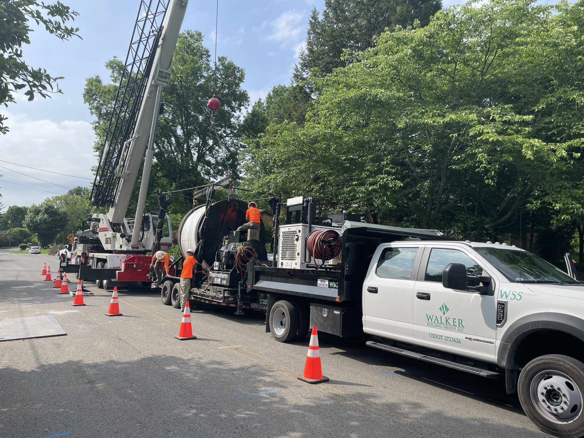 Walker Building Group on Twitter "WBGcrews got creative and were able