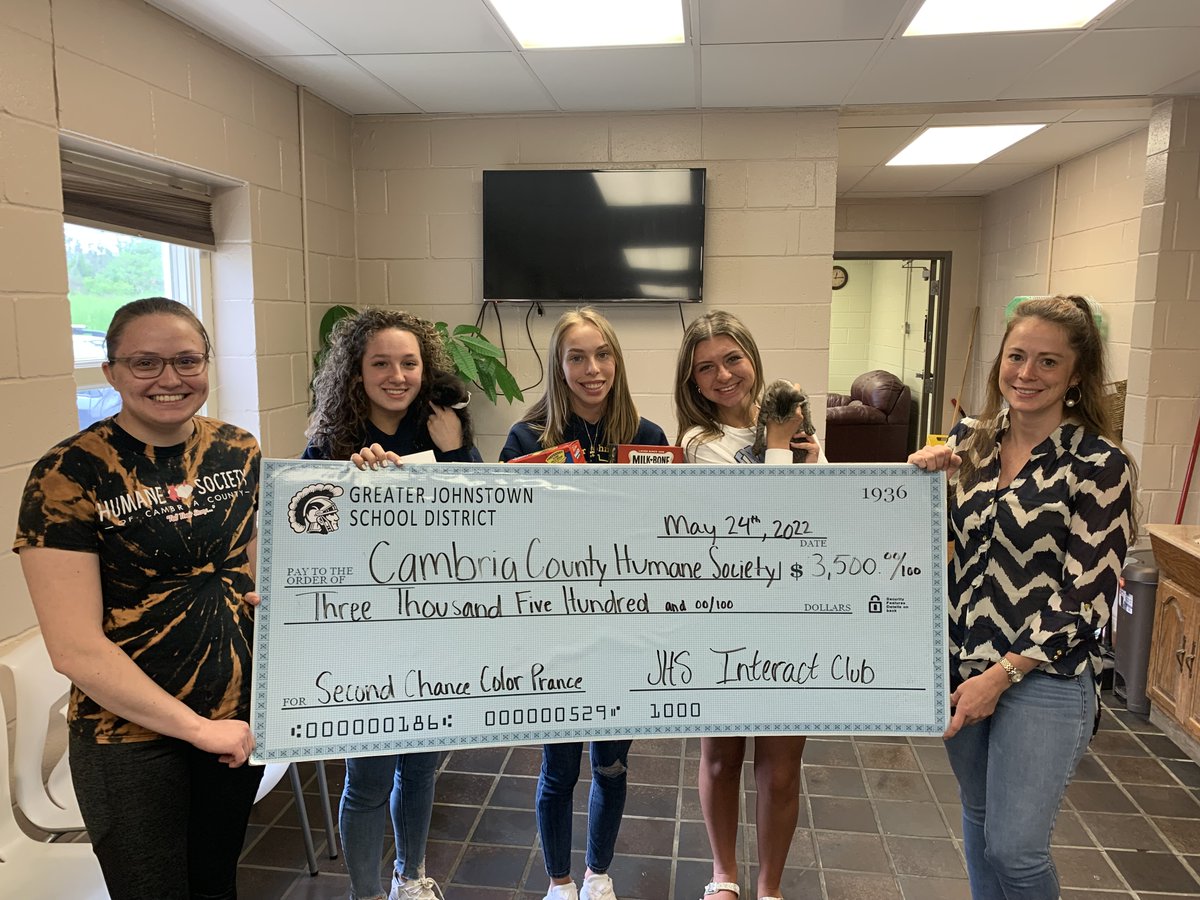 JHS Interact Club tweet media