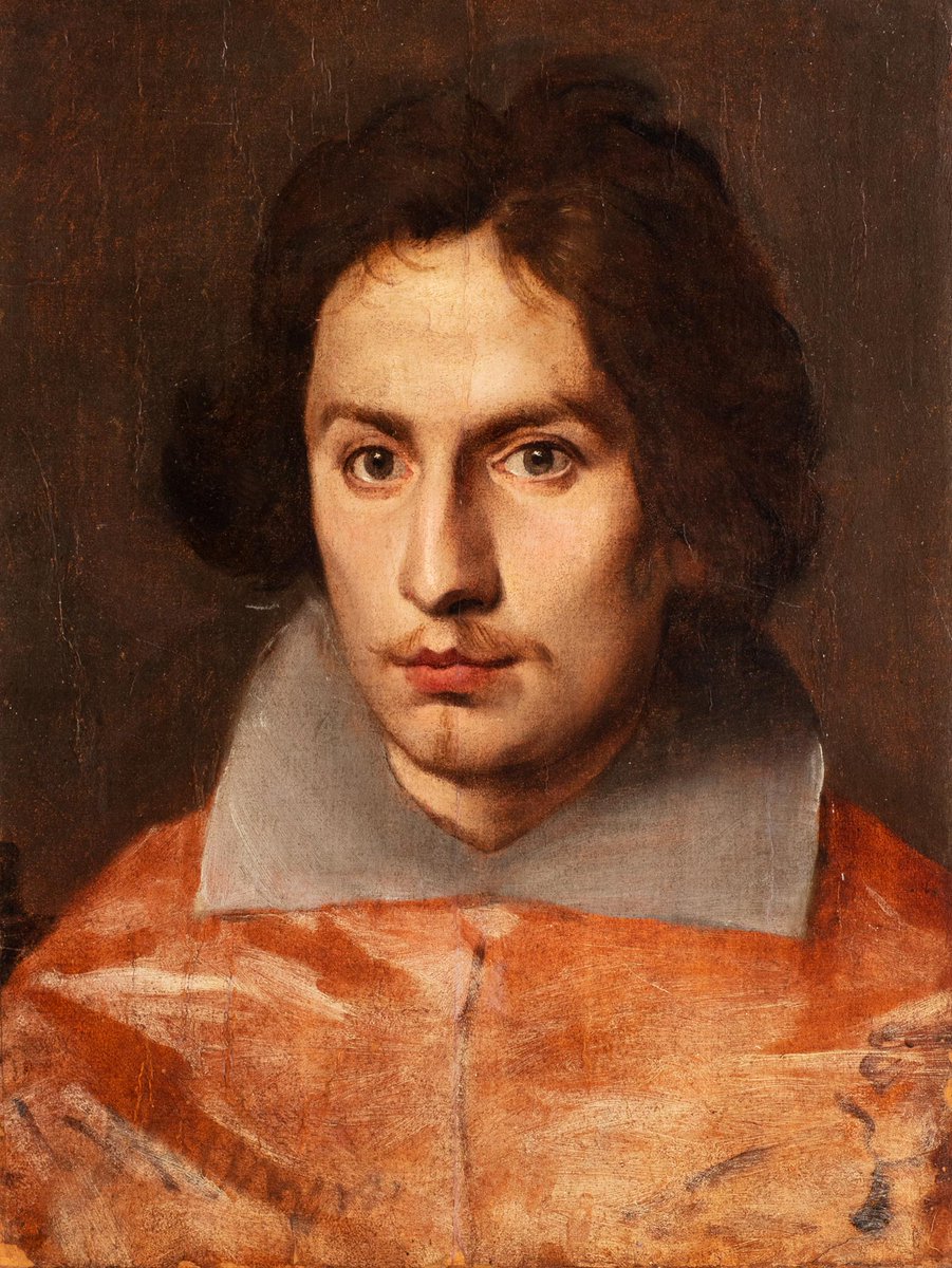 Mweilc's tweet photo. Le @BarberiniCorsin annonce l'acquisition d'une Mort de Cléopâtre de Giovanni Lanfranco (100x143 cm) chez @Brunfineart et un Portrait du cardinal Antonio Barberini de Simone Cantarini passé chez @Finarte_Aste en sept. 2020. Avec une Herminie &amp; les bergers, la Cléopâtre est l'un https://t.co/83XhL9wZ5a