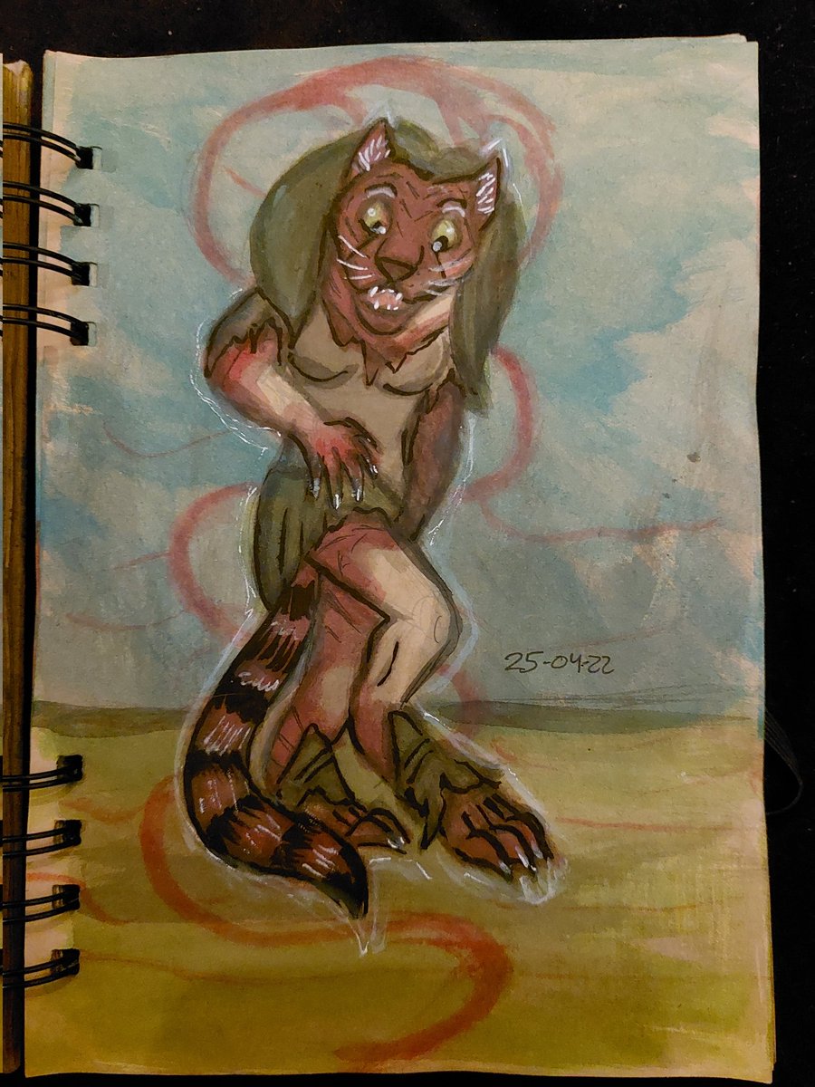 WolfMerciless's tweet photo. Aprfurart2022 Nr.22
Wait a tiger without Stripes
there coming in later
#Aprfurart2022 #MercilessBlackWolf #Furryart #Furry #art #fantasyart #tfTuesday #tffur #transfur #TFEveryday https://t.co/nvUytPiAN4