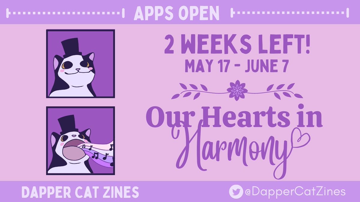 Dapper Cat Zines 🐈 PRODUCTION PERIOD tweet media