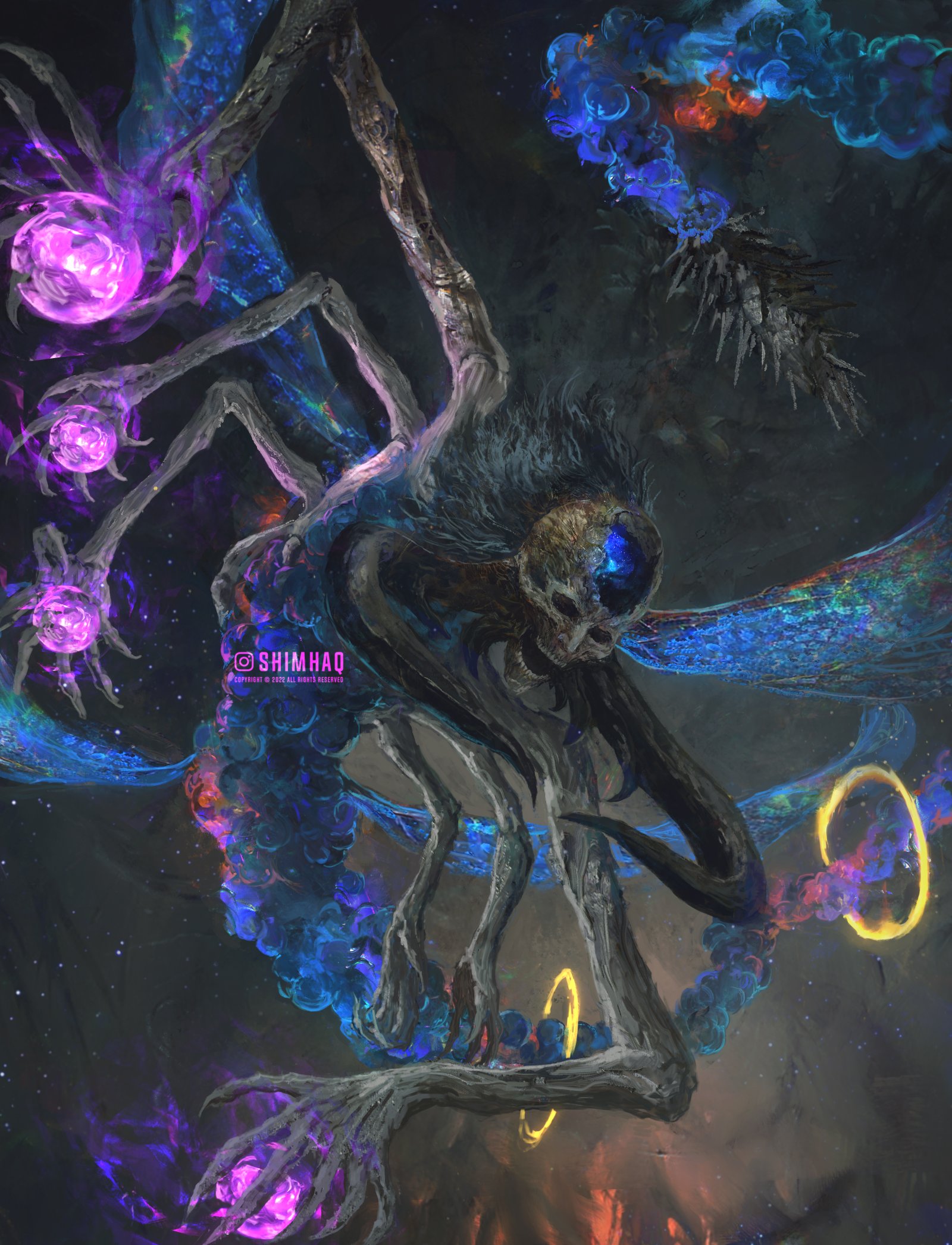 Shimhaq on Twitter "The fell star that destroyed the Eternal City. Astel, Naturalborn of the