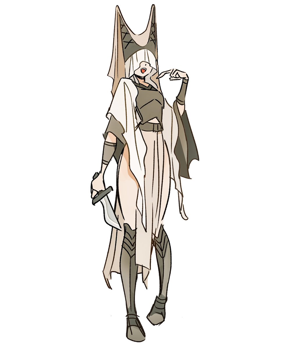 Pretty armors✨(that I never wore because I want some damage negations) 
#EldenRingFanart #RanniTheWitch