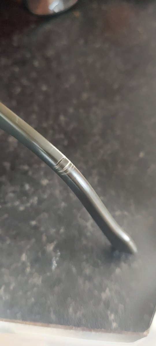 Callum_1989's tweet photo. @Specsavers my partner has brought some glasses home and asked for her old glasses to be tightened for spares. This is how they came back. https://t.co/4mQ6qiCstI