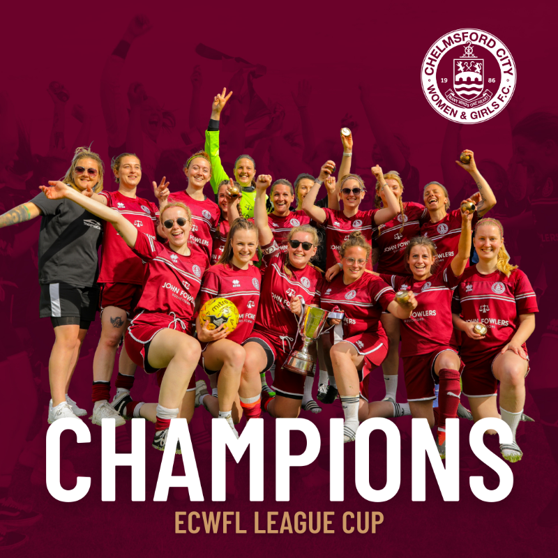 OfficialClarets's tweet photo. 📝 The match report from @ClaretsWomen's @ecwfl League Cup Final victory at the weekend.

#ClaretsTogether ⚪ #CCFC