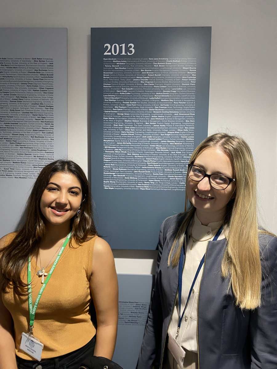 Our @ReedsAlumni come back from far & wide, even Pakistan! It was fab to see Ariaana Khan (Ca13) made more special by meeting up with her long-time friend, fellow OR & now @ReedsSchool teacher Fiona Roberts (Bl13).  Shout out to @medders30898 who coached Ariaana in cricket!