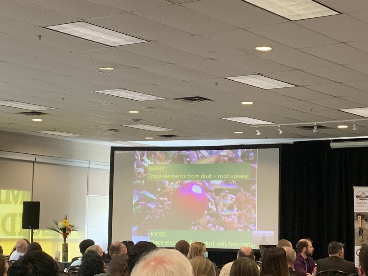 HiralOxidane's tweet photo. "Trace element has its own pathway"
Professor William Shotyk at @UofAALES @UAlberta @CSSS_Soils presented intersting work on trace elements' impact on soil, air, and water. They mentioned fascinating studies carried out in the last 35 years of their career. #2022CSSSASSW https://t.co/cCHWoRjIPm