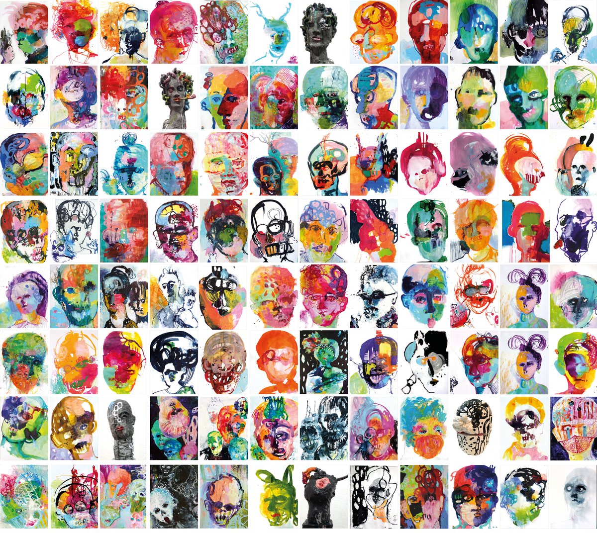 300 portraits in 8 countries. Some of them available as NTF and as unique artwork see website