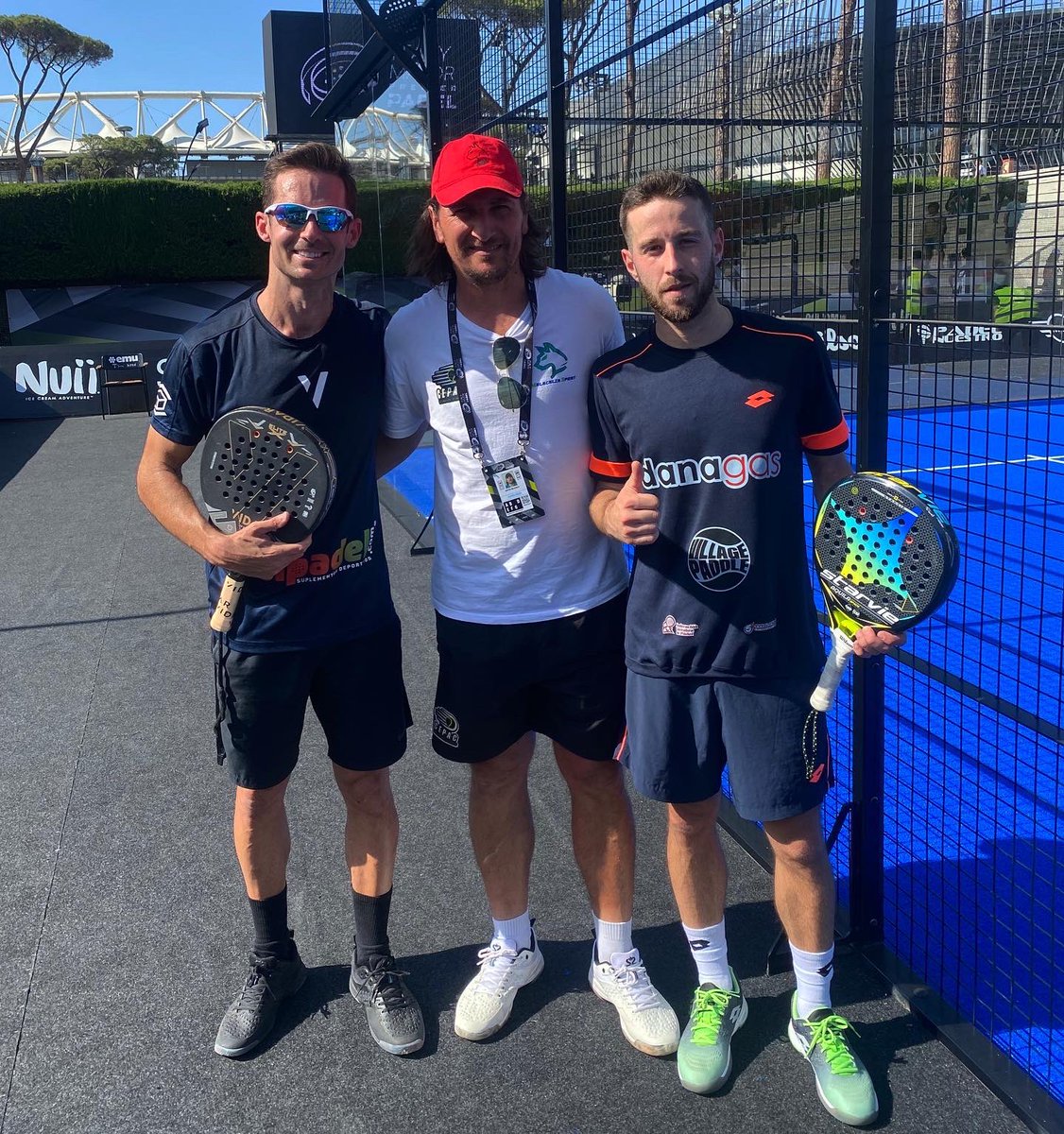zalorubio's tweet photo. ✅ Primer asalto, superado.
Comenzamos el #ItalyMajorPremierPadel con un partido muy serio.
¡Seguimos, equipo!  @GastonMalacalza

••

#PremierPadel
#FIPPadel
#PadelGram
#PadelPlayer
#Padel
@premierpadel 
@keyplayergroup https://t.co/xtoUy7bbV8