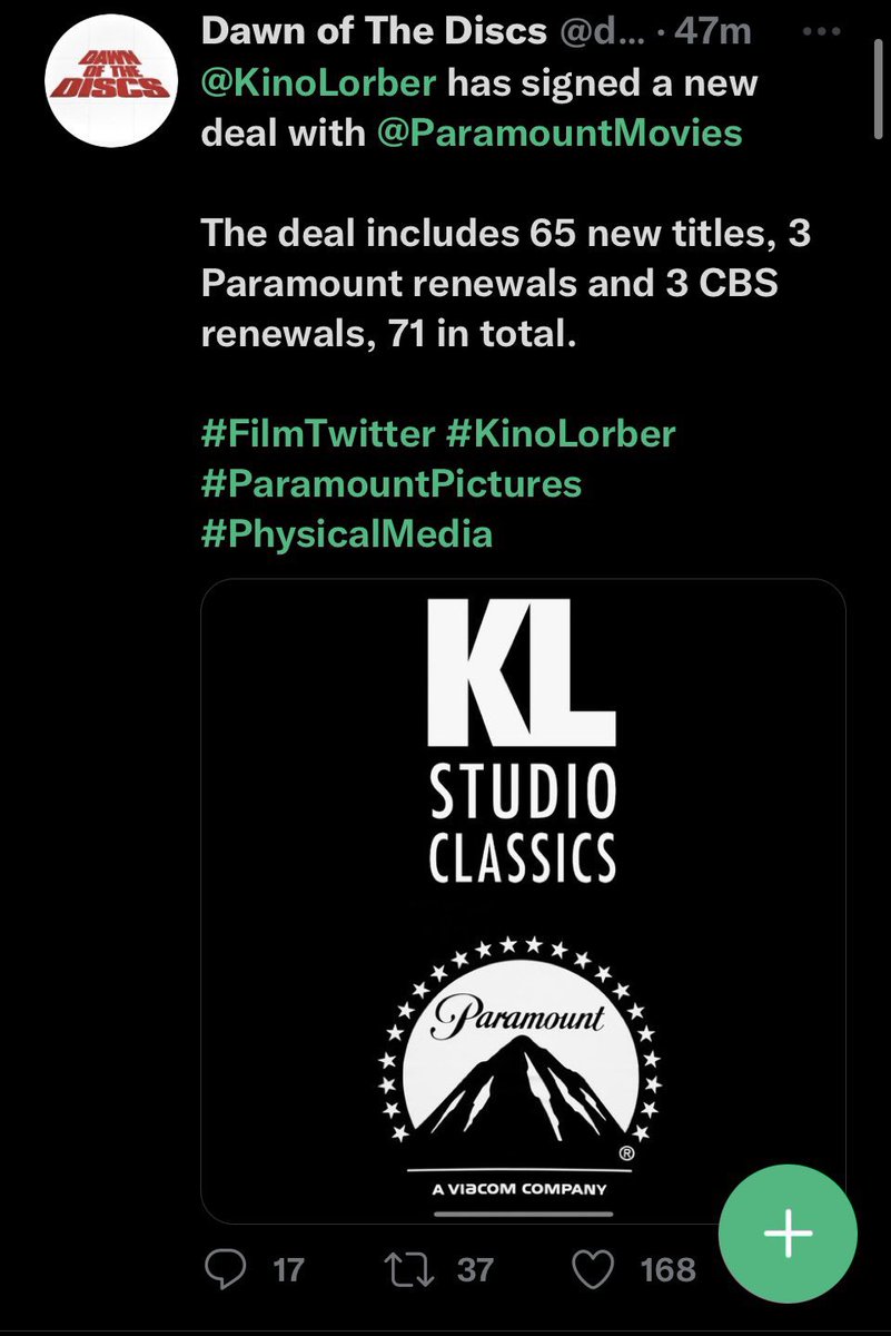 DiscTruther's tweet photo. Hypocrisy from @thediscfather. “Imagine being too lazy to not create a graphic AND caption and just steal it from someone else”

#FilmTwitter https://t.co/TqF3u2V5fz