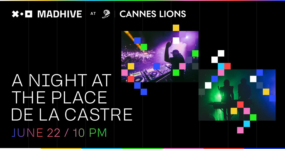 #Cannes2022 is less than a month away! Join us for THE party of the festival – live music, surprise performances, and breathtaking views in a medieval castle overlooking the bay. Save your spot now: cannes.madhive.com #canneslions2022