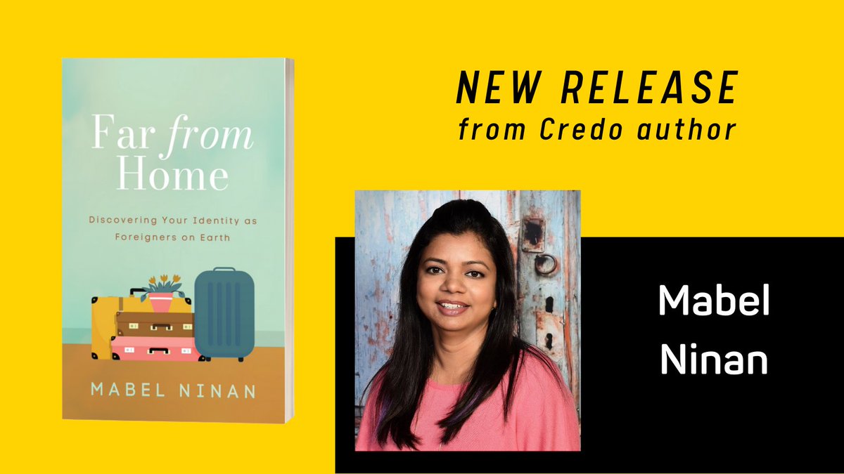 Credo_Comm's tweet image. Far from Home by Mabel Ninan (Harambee Press/@IronStreamMedia) explores the intersection between culture, identity, and faith. You'll be challenged by this new release from an earthly immigrant who gained a spiritual perspective.
Learn more: 
indiebound.org/book/978164526…