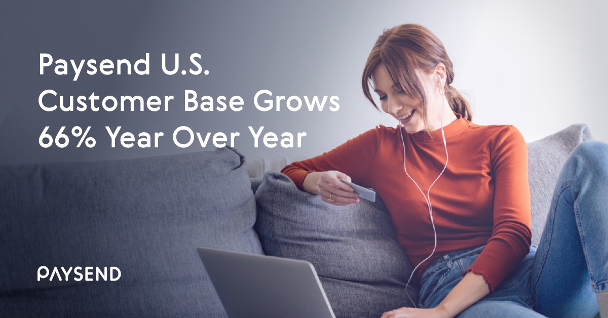 Paysend's tweet photo. We’ve grown our U.S. customer base by 66% in the past 12 months to over 500,000. Read more on our expansion of cross-border money transfer services in the U.S. and Latin America here: https://t.co/X7OIkJjdob #moneytransfer #payments #fintech #startup #growth #moneyforthefuture https://t.co/7rmnAWWNOg