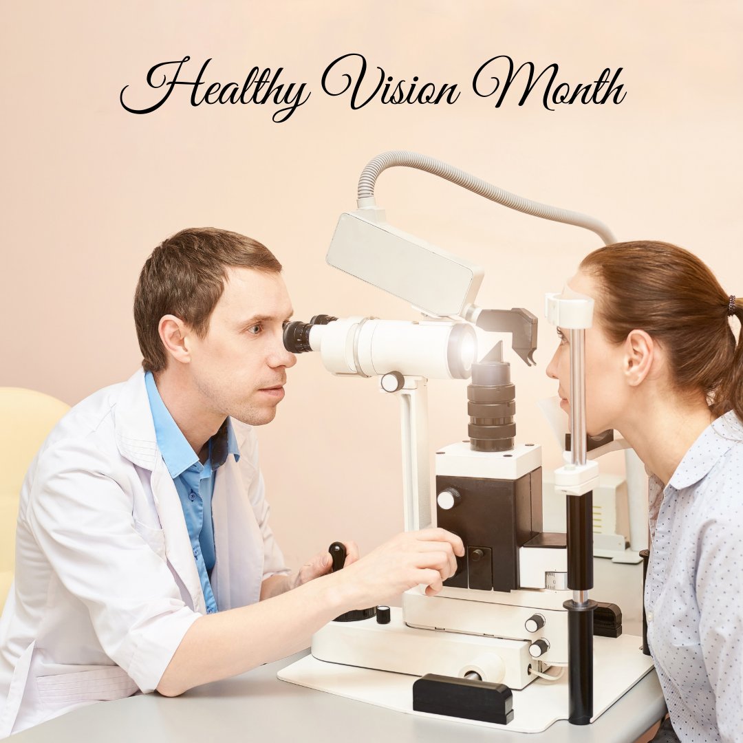 May is #HealthyVisionMonth! Established by the National Eye Institute in 2003 to spread awareness and educate people about the risks of ignoring the health of their eyes with regular eye checkups. #eyehealth #eyes #eyedoctor #eyedoc #eyeexam #eyecare #eyedisease