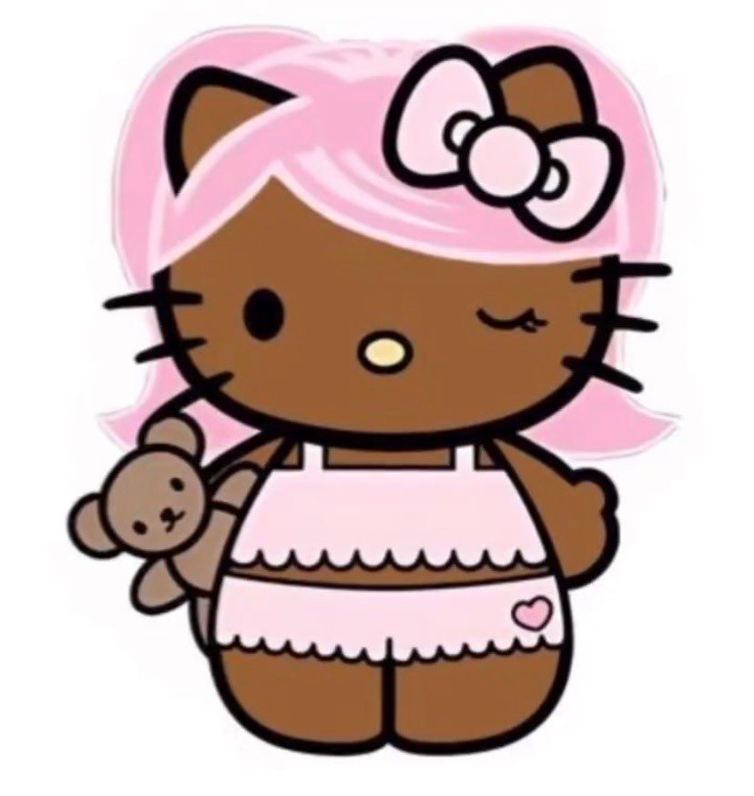 ɴᴀʏ .｡.:*☆♡*. on X: brown hello kitty is the cutest to me