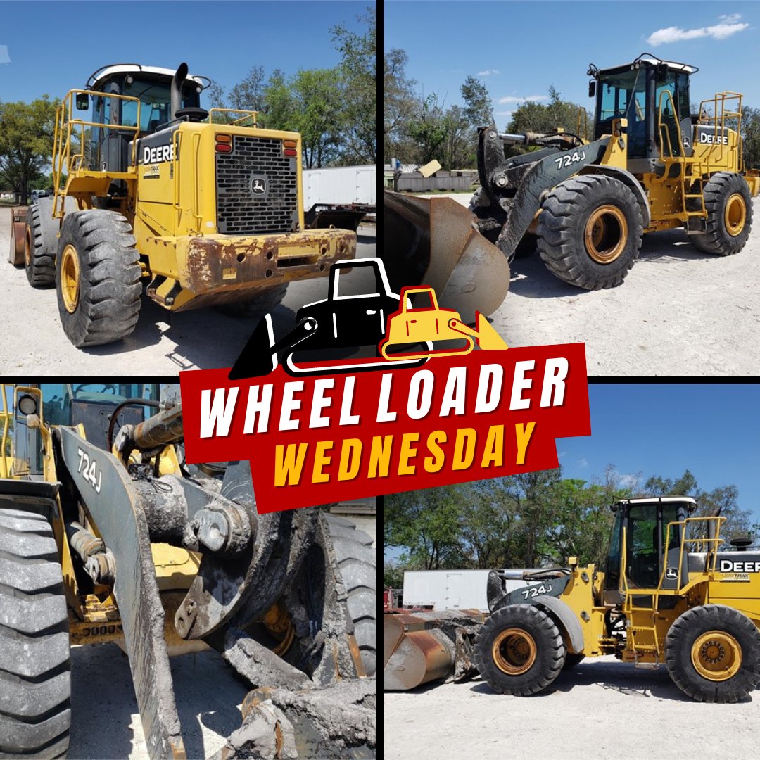 machinerytrader's tweet photo. #WheelLoaderWednesday
2006 DEERE 724J
Price: $66,500 USD
Make an Offer! 👉 https://t.co/7Zq42XYZwG
Contact HES Equipment for details!
📞 (888) 477-1713
📍 Polk City, Florida
#wheelloader #wheelloaderforsale #constructionequipment #machinery #heavymachinery #HeavyEquipment https://t.co/0ensvPllrC