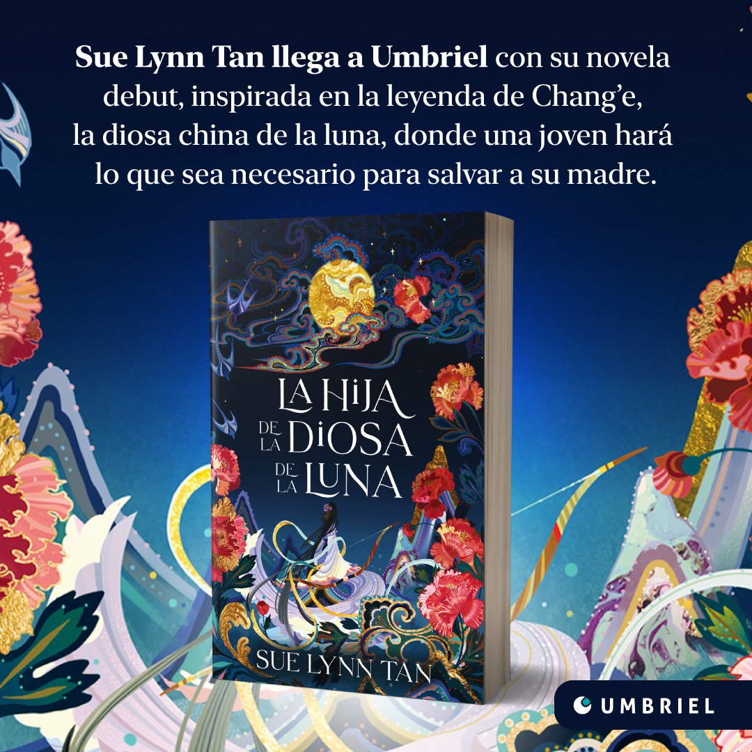 #RevelaciónDePortada 
Hoy os revelamos la portada de “La hija de la diosa de la luna”, la novela debut de <a href="/SuelynnTan/">Sue Lynn Tan</a>, una historia de literatura fantástica, inspirada en una leyenda china de la diosa de la luna

¿Os apetece leer algo basado en mitología china?