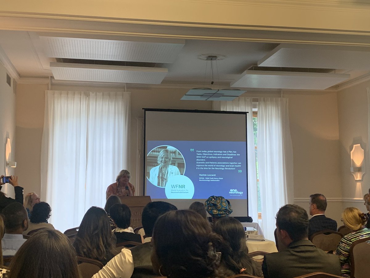 BrusselsDC's tweet photo. I had a Dream: that #Neurology and #PublicHealth work together.
#GlobalActionPlan is giving us #hope but also the start of the #NeurologyRevolution | Concluding remarks by Matilde Leonardi in #Geneva #GAP #Epilepsy #NeuroDisorders https://t.co/Z7fHzsKmyN
