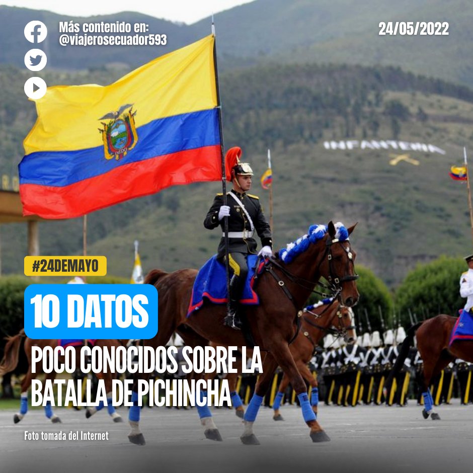 viajerosec593's tweet photo. #BatallaDePichincha l ¿Los soldados que pelearon en la Batalla de Pichincha no durmieron la noche anterior? » https://t.co/7tnhyjoygP https://t.co/gmPt4oUilQ