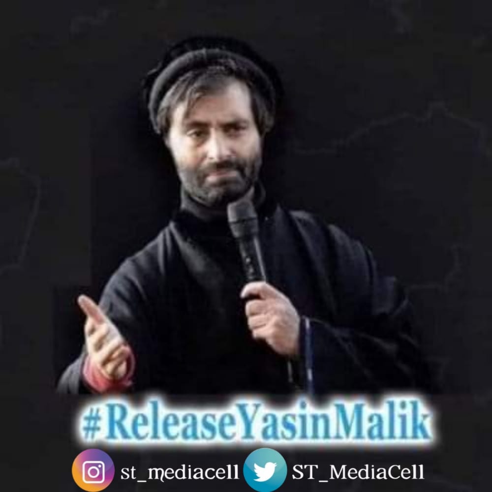 ZeeshanST1's tweet photo. @ST_MediaCell 
دبلے جسم میں فولادی عزم 
دھرتی کا سپوت 
یاسین ملک 
خدا سلامت رکھے
#ReleaseYasinMalik https://t.co/guzRzUdGkc