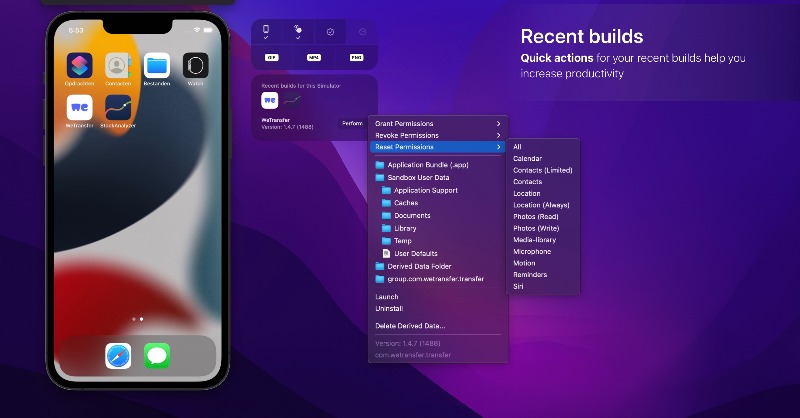 twannl's tweet photo. Delete Derived Data with ease, show grids, and rulers, or perform quick actions with the iOS Simulator. It's only part of what @rocketsim_app has to offer.

Get it from the macOS App Store:
https://t.co/6hHLgFt8n1

RT this tweet and win one of the 3 year licences 🏆