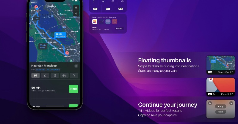 twannl's tweet photo. Delete Derived Data with ease, show grids, and rulers, or perform quick actions with the iOS Simulator. It's only part of what @rocketsim_app has to offer.

Get it from the macOS App Store:
https://t.co/6hHLgFt8n1

RT this tweet and win one of the 3 year licences 🏆