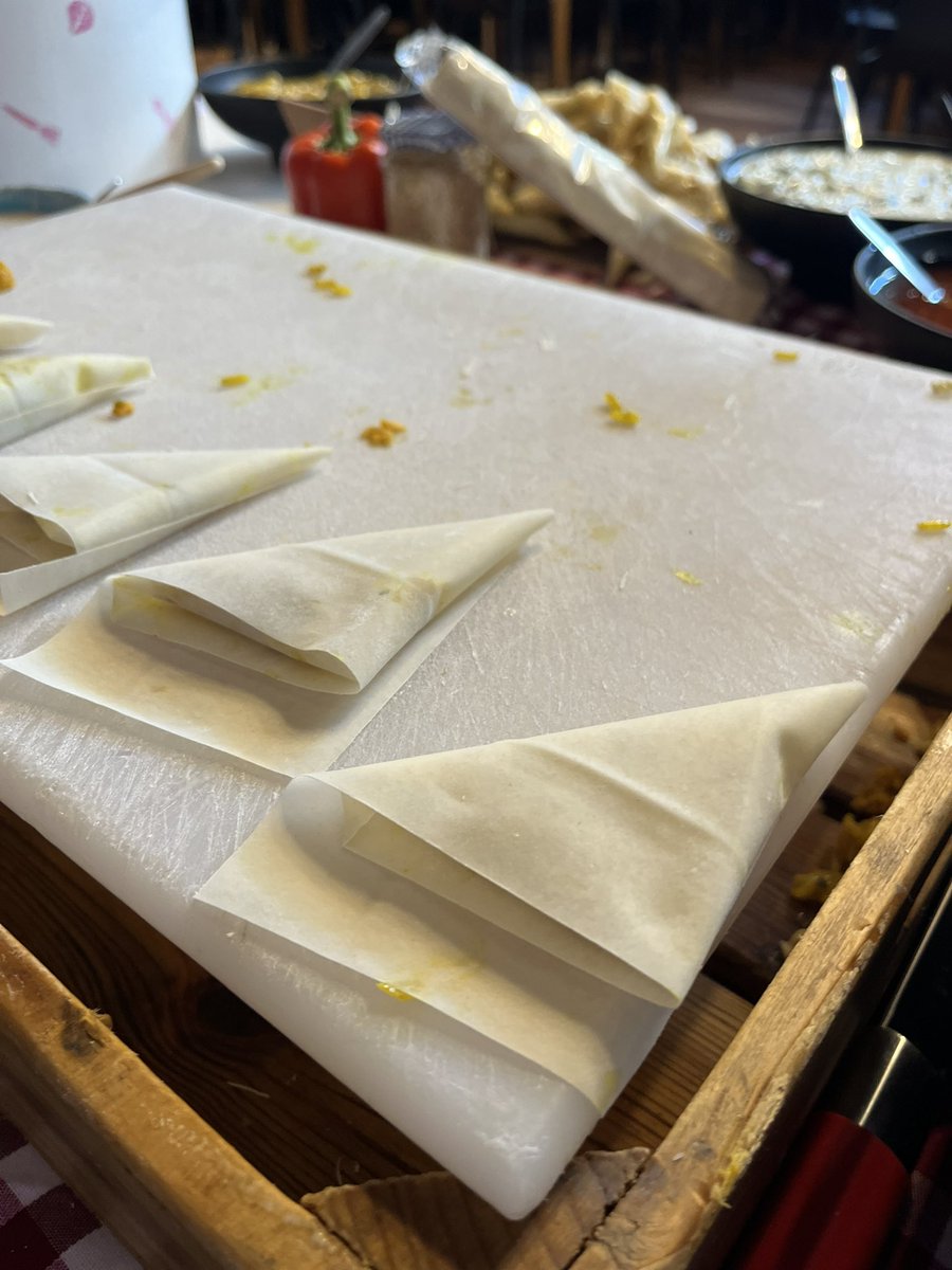 Excellent day today at downside school tasting table/ demo for the whole school. 3 different samosas enjoyed by all students and staff. #obsessedaboutfood #holroydhowe