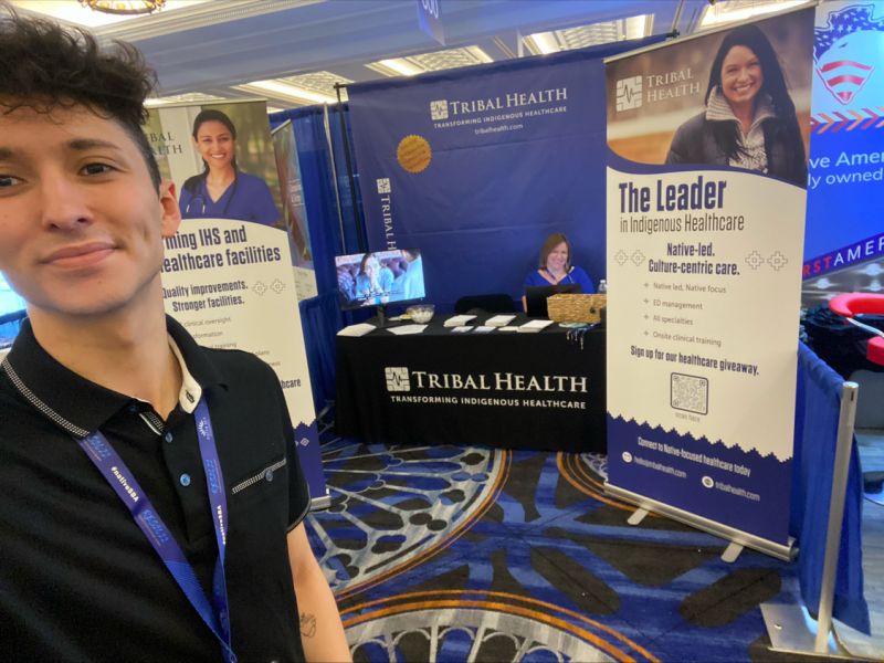 Don't forget to visit us at #RES2022! Come by booth #505 and say hello - and let us interview you for the Tribal Health Podcast if you're feeling bold.