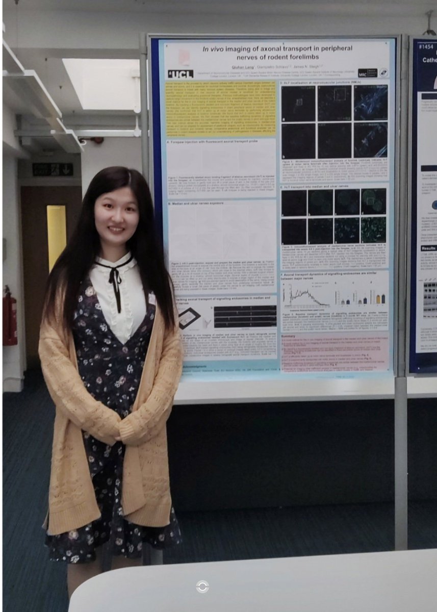 Really nice to join in the 2022 Queen Square Symposium today! First practice to present and discuss a scientific poster. Curious and kind audience. Amazing experience 😀