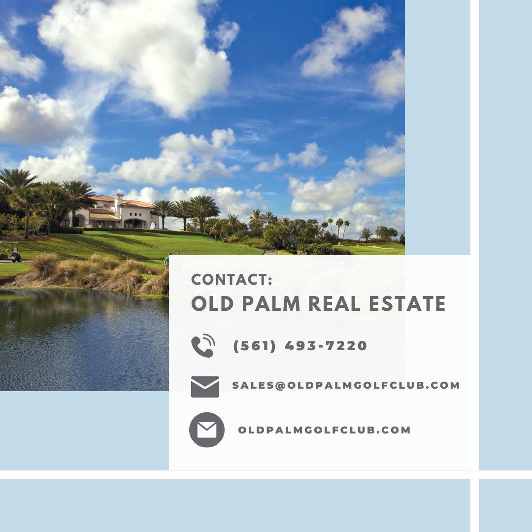 There is no shortage of private golf course communities in the Palm Beaches. However, no other community can rival the level of service, luxurious amenities, championship golf course, or spectacular residences found at Old Palm Golf Club → bit.ly/3vwauNR