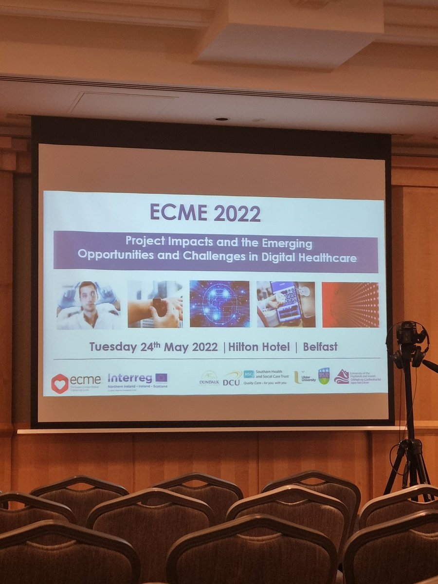 Amazing display and insight into NI's digital health talent! Showcasing the most amazing innovation through academic research and presenting the commercial opportunity.

Well done to the <a href="/ECMedEng/">ECME</a> Team. 

Collaboration is key!

Proud to have contributed to such a great event 🙌