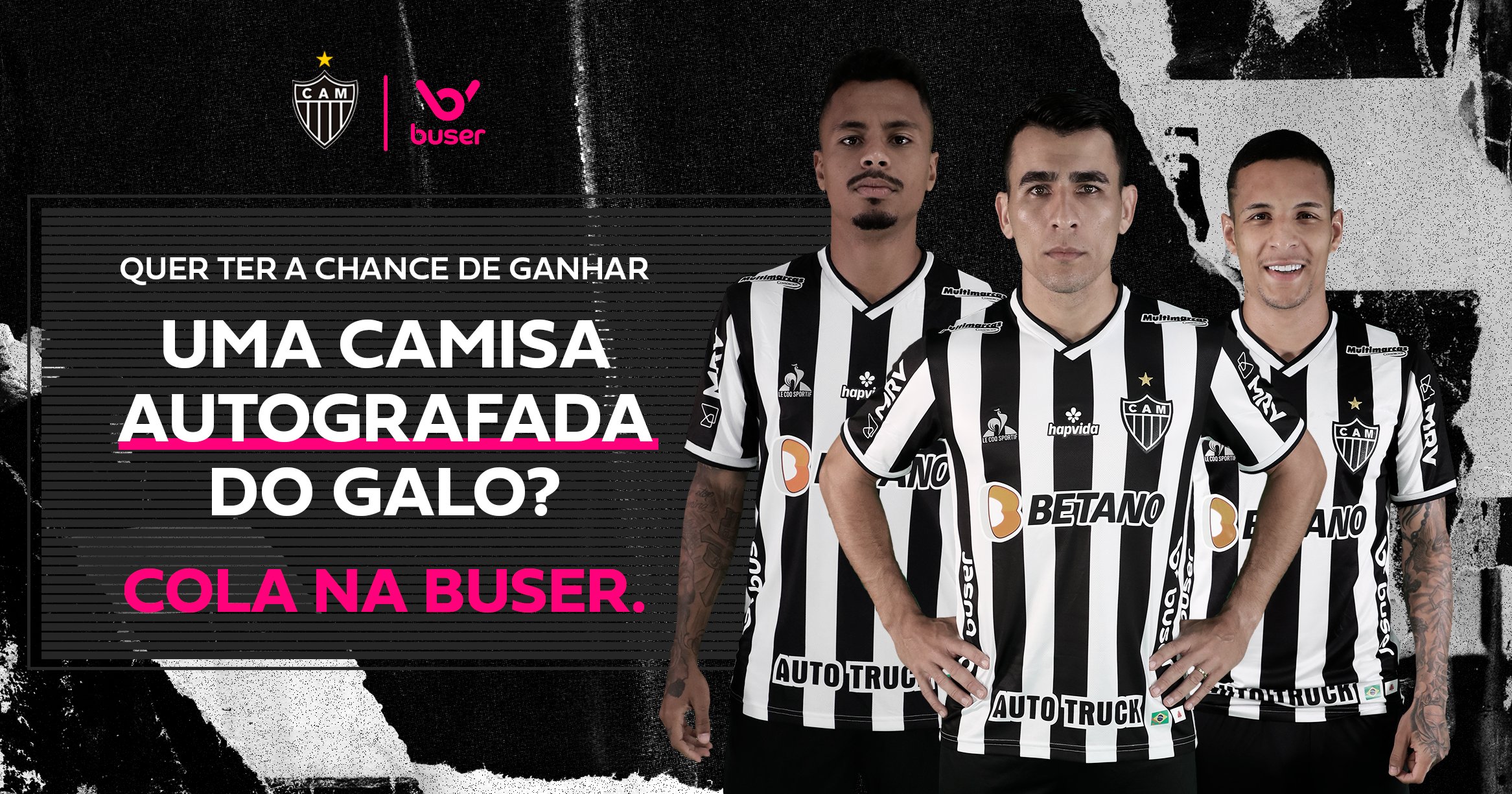 CAMISA DO GALO AUTOGRAFADA: Camisa Autografada do Galo!