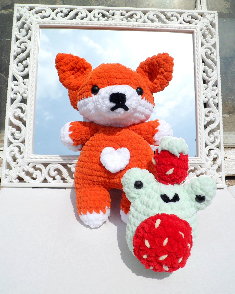 shoplalisa's tweet photo. Fox plushie 🦊⛅️ https://t.co/N0DHYVmJ2U