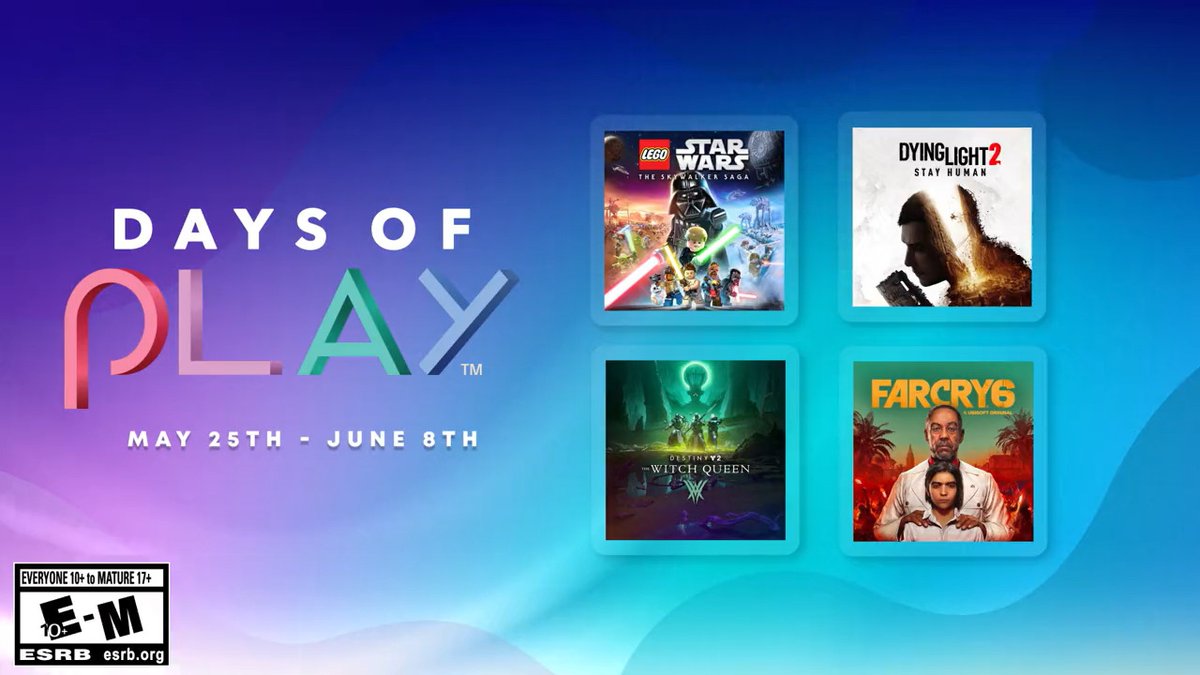 PlayStation Days of Play - Sale 
Amazon https://t.co/W1pzvPxy25 #ad https://t.co/2aLO0hBPxr